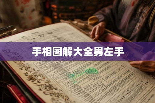 手相图解大全男左手
