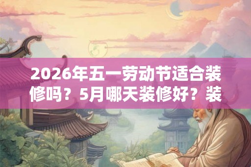 2026年五一劳动节适合装修吗？5月哪天装修好？装修有什么讲究？