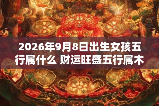 2026年9月8日出生女孩五行属什么 财运旺盛五行属木