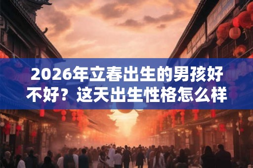 2026年立春出生的男孩好不好？这天出生性格怎么样？