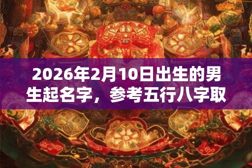 2026年2月10日出生的男生起名字,参考五行八字取名 2026年2月10日出生的男生起名字,参考五行八字取名