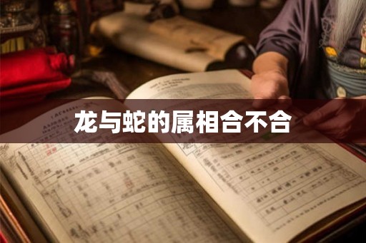龙与蛇的属相合不合 龙与蛇的属相合不合