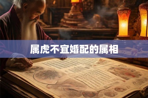 属虎不宜婚配的属相