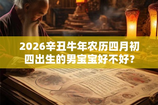2026辛丑牛年农历四月初四出生的男宝宝好不好？