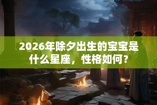 2026年除夕出生的宝宝是什么星座，性格如何？