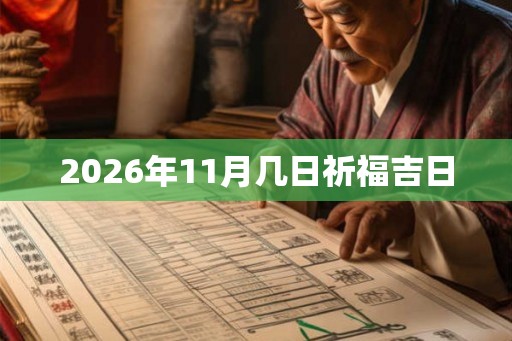 2026年11月几日祈福吉日