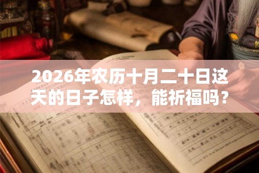 2026年农历十月二十日这天的日子怎样，能祈福吗？