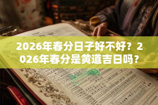 2026年春分日子好不好？2026年春分是黄道吉日吗？