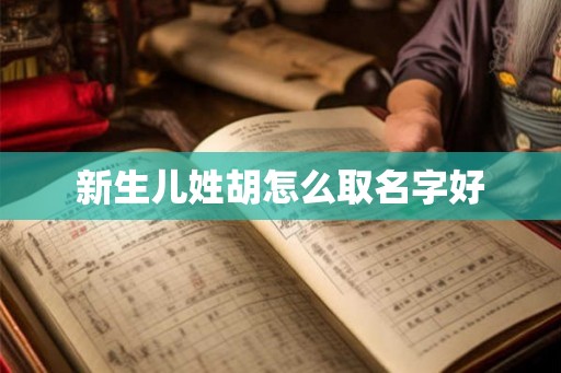 新生儿姓胡怎么取名字好