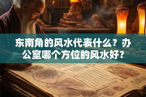 东南角的风水代表什么？办公室哪个方位的风水好？