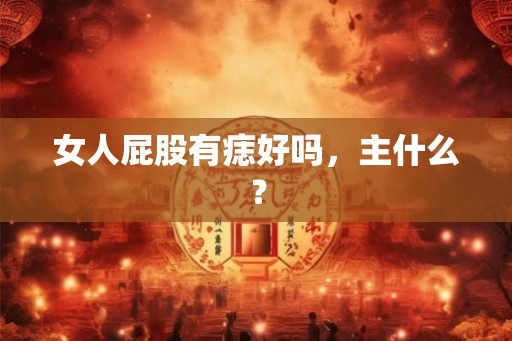 女人屁股有痣好吗，主什么？