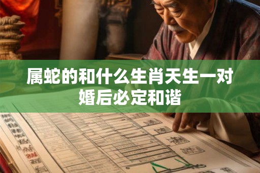 属蛇的和什么生肖天生一对婚后必定和谐