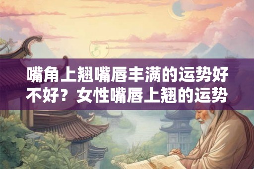 嘴角上翘嘴唇丰满的运势好不好？女性嘴唇上翘的运势分析