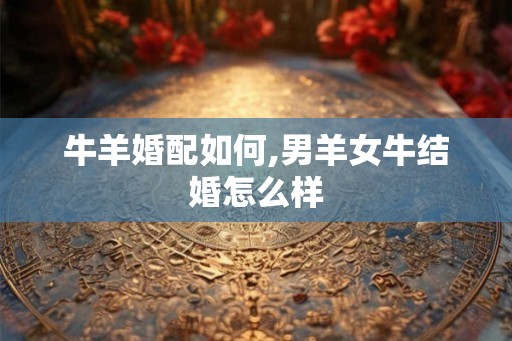 牛羊婚配如何,男羊女牛结婚怎么样 牛羊婚配如何,男羊女牛结婚怎么样