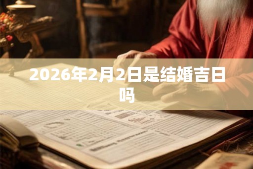2026年2月2日是结婚吉日吗