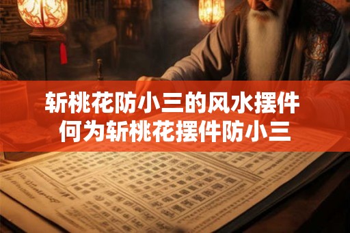 斩桃花防小三的风水摆件 何为斩桃花摆件防小三