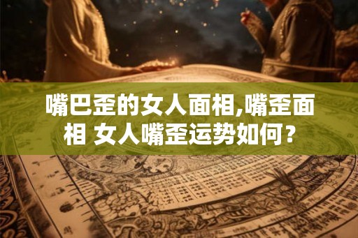 嘴巴歪的女人面相,嘴歪面相 女人嘴歪运势如何? 嘴巴歪的女人面相,嘴歪面相 女人嘴歪运势如何?