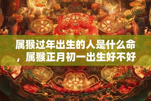 属猴过年出生的人是什么命，属猴正月初一出生好不好？