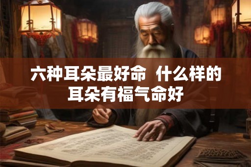 六种耳朵最好命 什么样的耳朵有福气命好 六种耳朵最好命 什么样的耳朵有福气命好