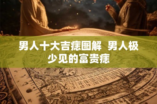 男人十大吉痣图解  男人极少见的富贵痣