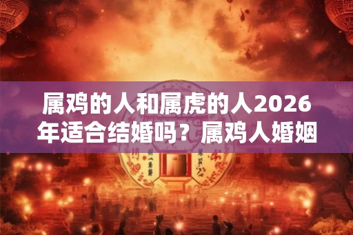 属鸡的人和属虎的人2026年适合结婚吗？属鸡人婚姻运势如何？