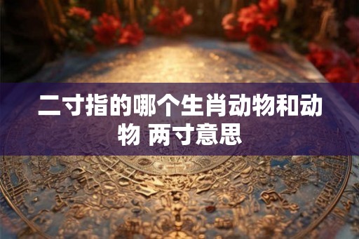 二寸指的哪个生肖动物和动物 两寸意思