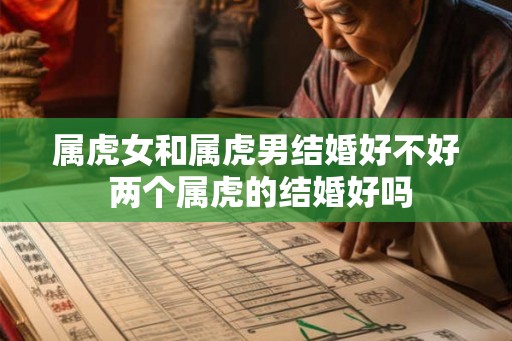 属虎女和属虎男结婚好不好 两个属虎的结婚好吗