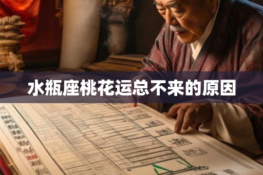水瓶座桃花运总不来的原因