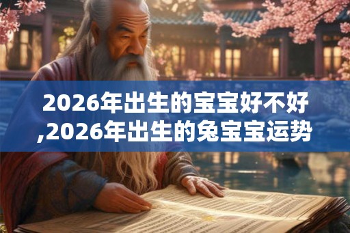 2026年出生的宝宝好不好,2026年出生的兔宝宝运势如何