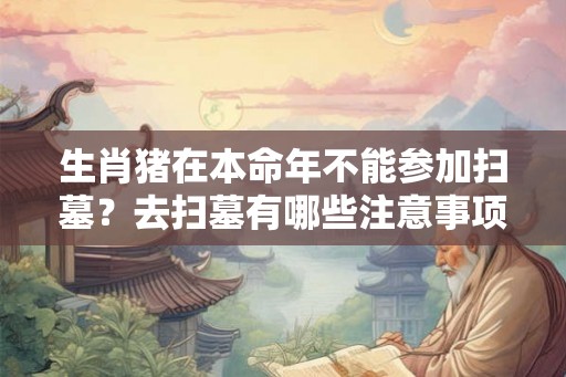 生肖猪在本命年不能参加扫墓？去扫墓有哪些注意事项