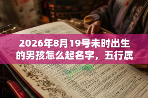 2026年8月19号未时出生的男孩怎么起名字,五行属什么 2026年8月19号未时出生的男孩怎么起名字,五行属什么