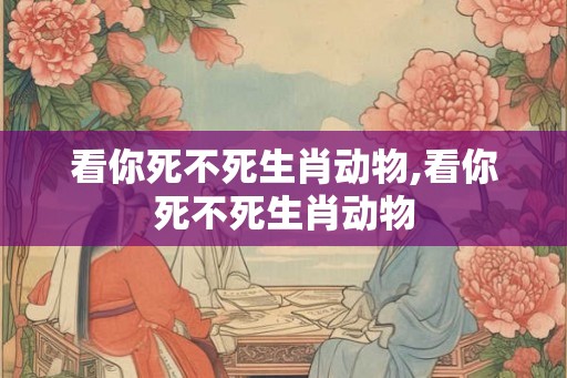 看你死不死生肖动物,看你死不死生肖动物