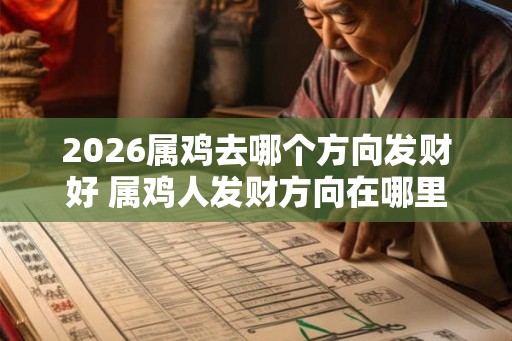2026属鸡去哪个方向发财好 属鸡人发财方向在哪里