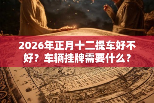 2026年正月十二提车好不好?车辆挂牌需要什么? 2026年正月十二提车好不好?车辆挂牌需要什么?