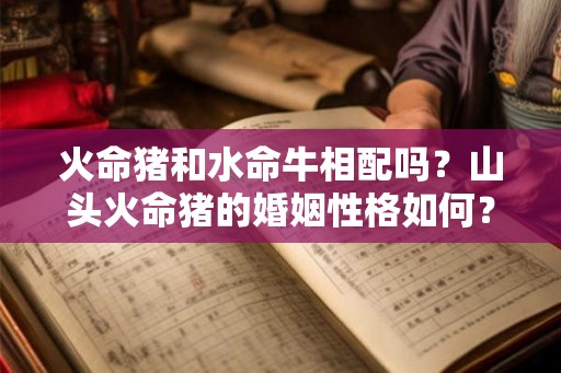火命猪和水命牛相配吗?山头火命猪的婚姻性格如何? 火命猪和水命牛相配吗?山头火命猪的婚姻性格如何?