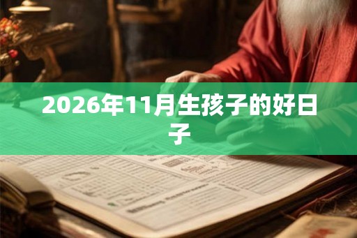 2026年11月生孩子的好日子