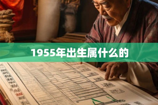 1955年出生属什么的