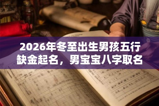 2026年冬至出生男孩五行缺金起名，男宝宝八字取名