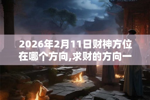 2026年2月11日财神方位在哪个方向,求财的方向一览