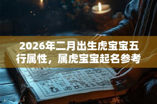 2026年二月出生虎宝宝五行属性，属虎宝宝起名参考