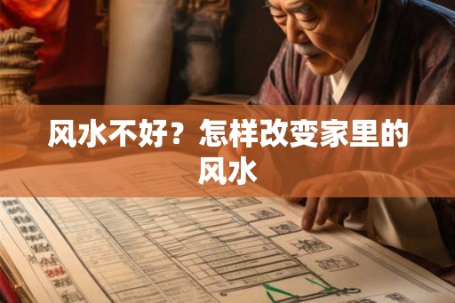 风水不好？怎样改变家里的风水