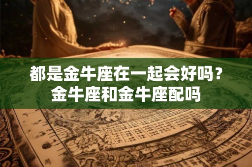 都是金牛座在一起会好吗?金牛座和金牛座配吗 都是金牛座在一起会好吗?金牛座和金牛座配吗