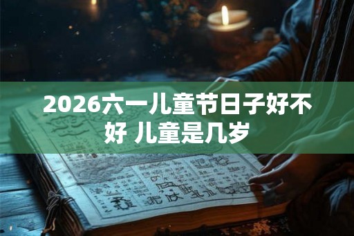 2026六一儿童节日子好不好 儿童是几岁 2026六一儿童节日子好不好 儿童是几岁