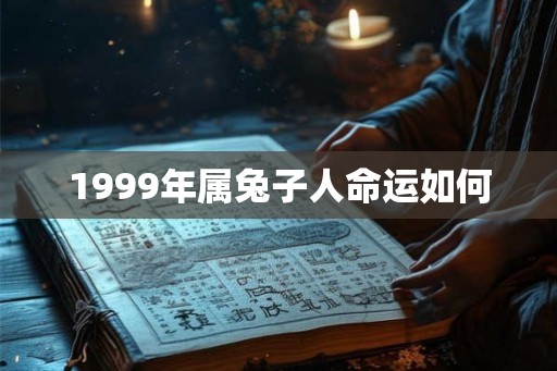 1999年属兔子人命运如何
