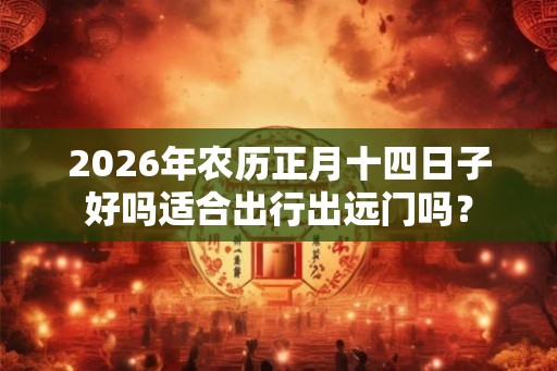 2026年农历正月十四日子好吗适合出行出远门吗？