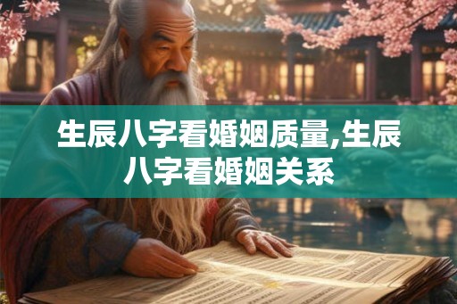 生辰八字看婚姻质量,生辰八字看婚姻关系 生辰八字看婚姻质量,生辰八字看婚姻关系