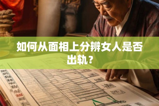 如何从面相上分辨女人是否出轨? 如何从面相上分辨女人是否出轨?