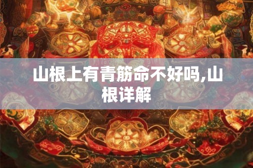 山根上有青筋命不好吗,山根详解