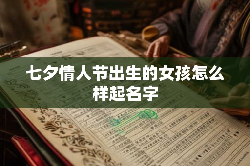 七夕情人节出生的女孩怎么样起名字