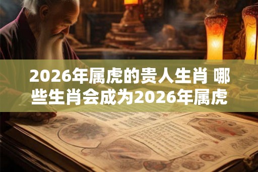 2026年属虎的贵人生肖 哪些生肖会成为2026年属虎的贵人